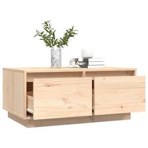 Konferenční stolek 80x50x35 cm masivní borové dřevo - obrázek 5