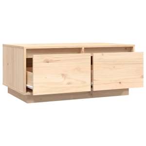 Konferenční stolek 80x50x35 cm masivní borové dřevo - obrázek 8