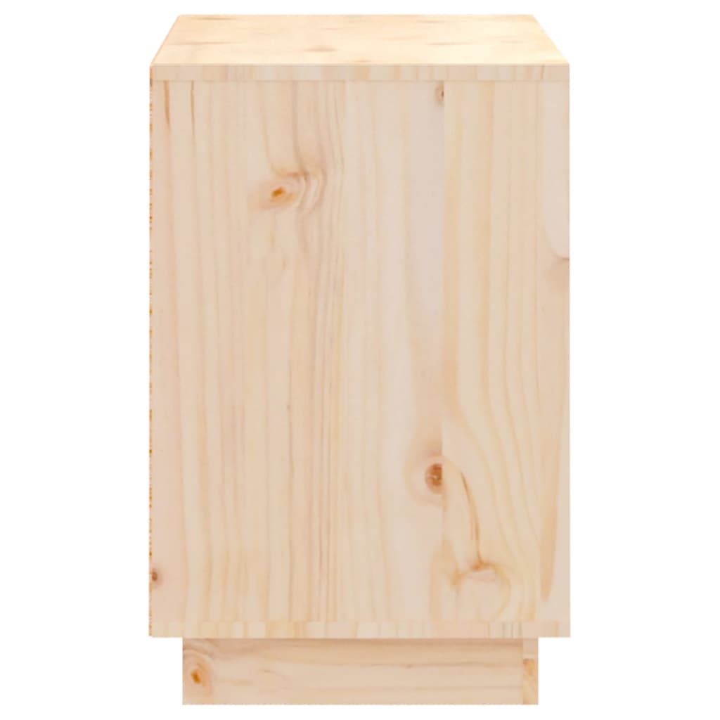 Botník 110 x 34 x 52 cm masivní borové dřevo