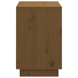 Botník medově hnědý 110x34x52 cm masivní borové dřevo - obrázek 7