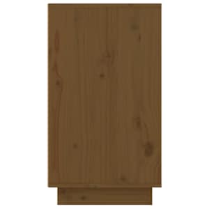 Botník medově hnědý 110 x 34 x 61 cm masivní borové dřevo - obrázek 8