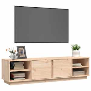 TV skříňka 156 x 40 x 40 cm masivní borové dřevo - obrázek 4