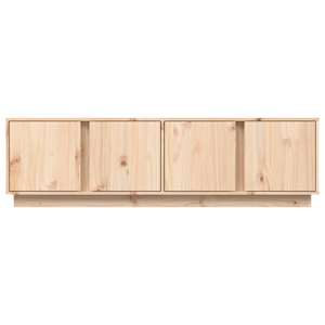 TV skříňka 140 x 40 x 40 cm masivní borové dřevo - obrázek 6