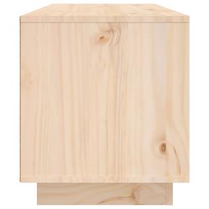 TV skříňka 80 x 35 x 40,5 cm masivní borové dřevo - obrázek 8