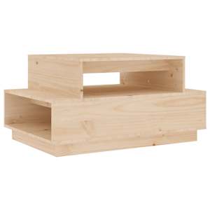 Konferenční stolek 80x55x40,5 cm masivní borové dřevo - obrázek 2