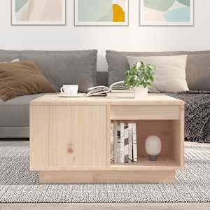 Konferenční stolek 60x61x32,5 cm masivní borové dřevo - obrázek 3