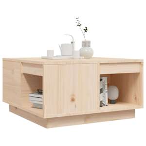 Konferenční stolek 60x61x32,5 cm masivní borové dřevo - obrázek 4