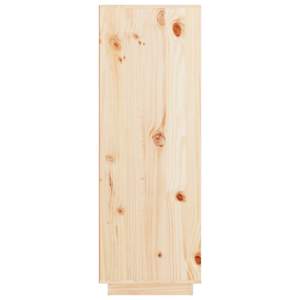 Skříň highboard 89x40x116,5 cm masivní borové dřevo - obrázek 4