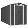 vidaXL aiakuur, antratsiithall, 192x440x223 cm, tsingitud teras