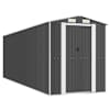 vidaXL aiakuur, antratsiithall, 192x606x223 cm, tsingitud teras