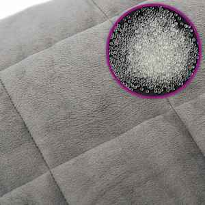 Zátěžová deka šedá 155 x 220 cm 11 kg textil - obrázek 6