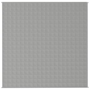Zátěžová deka šedá 200 x 200 cm 13 kg textil - obrázek 3