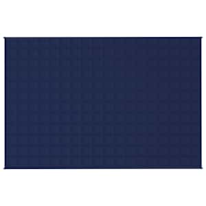 Zátěžová deka modrá 120 x 180 cm 5 kg textil - obrázek 3