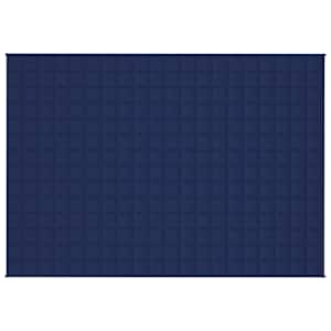 Zátěžová deka modrá 138 x 200 cm 10 kg textil - obrázek 3