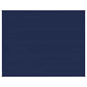 Zátěžová deka modrá 235 x 290 cm 11 kg textil - obrázek 3