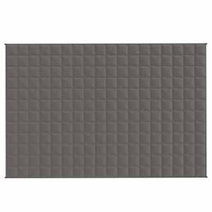 Zátěžová deka šedá 120 x 180 cm 5 kg textil - obrázek 3