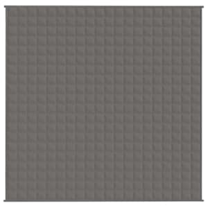 Zátěžová deka šedá 200 x 200 cm 13 kg textil - obrázek 3