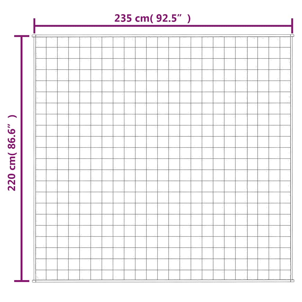 Sunki antklodė, pilkos spalvos, 220x235cm, audinys, 15kg 6 8720845601492 g en hd 5