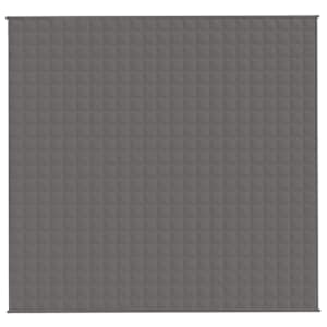 Zátěžová deka šedá 220 x 235 cm 15 kg textil - obrázek 3