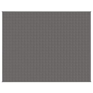 Zátěžová deka šedá 235 x 290 cm 11 kg textil - obrázek 3