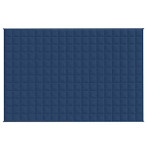Zátěžová deka modrá 120 x 180 cm 5 kg textil - obrázek 3