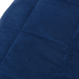Zátěžová deka modrá 120 x 180 cm 5 kg textil - obrázek 4