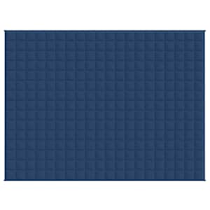 Zátěžová deka modrá 150 x 200 cm 11 kg textil - obrázek 3