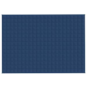 Zátěžová deka modrá 155 x 220 cm 11 kg textil - obrázek 3