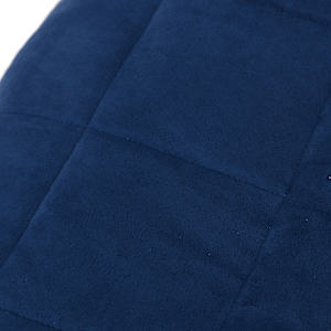 Zátěžová deka modrá 155 x 220 cm 11 kg textil - obrázek 4