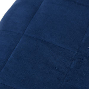 Zátěžová deka modrá 200 x 200 cm 13 kg textil - obrázek 4