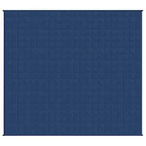 Zátěžová deka modrá 220 x 235 cm 11 kg textil - obrázek 3