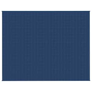 Zátěžová deka modrá 235 x 290 cm 11 kg textil - obrázek 3