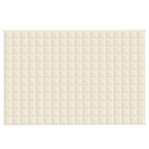 Zátěžová deka světle krémová 120 x 180 cm 5 kg textil - obrázek 3
