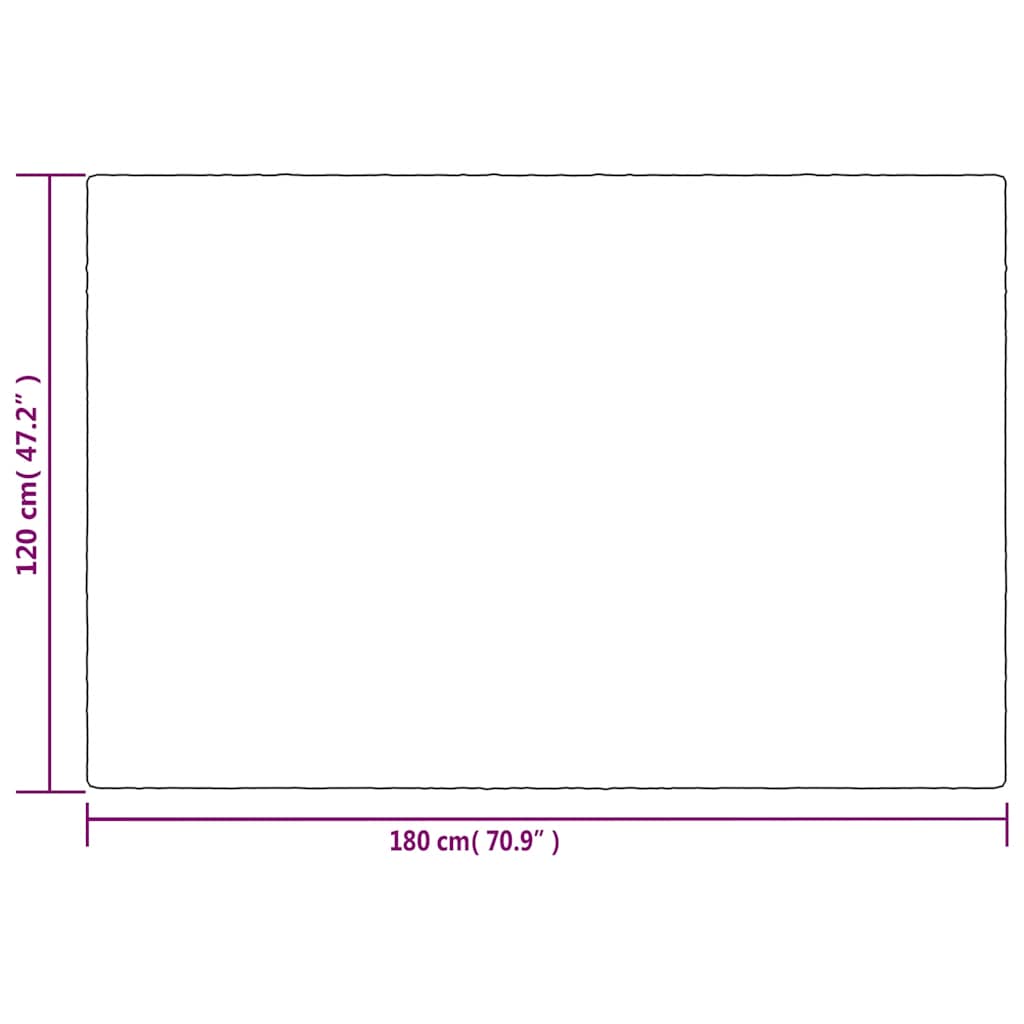 Verzwaringsdeken met hoes 120x180 cm 9 kg stof grijs image 7