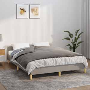 Obtežena odeja s prevleko siva 138x200 cm 6 kg blago