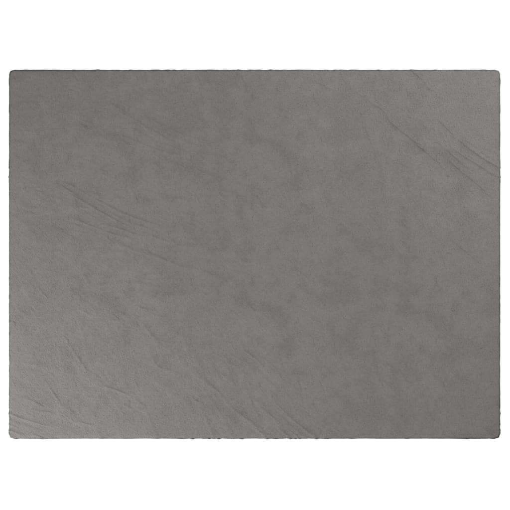 vidaXL Pătură grea cu husă, gri, 150x200 cm, 7 kg, textil