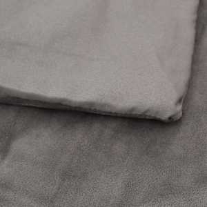Zátěžová deka s povlečením šedá 150 x 200 cm 11 kg textil - obrázek 4