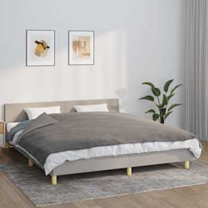 Zátěžová deka s povlečením šedá 155 x 220 cm 11 kg textil - obrázek 1