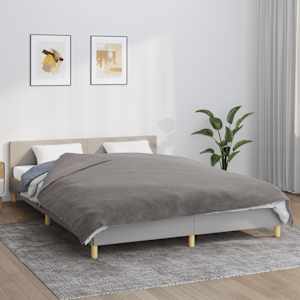 Zátěžová deka s povlečením šedá 200 x 200 cm 13 kg textil - obrázek 1