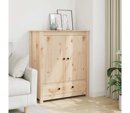 vidaXL Highboard 83x41,5x100 cm Massivholz Kiefer