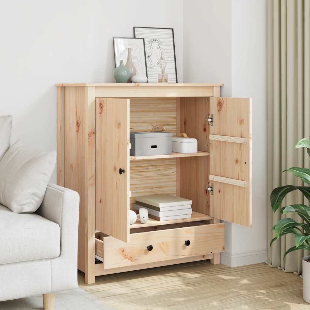 vidaXL Highboard 83x41,5x100 cm Massivholz Kiefer