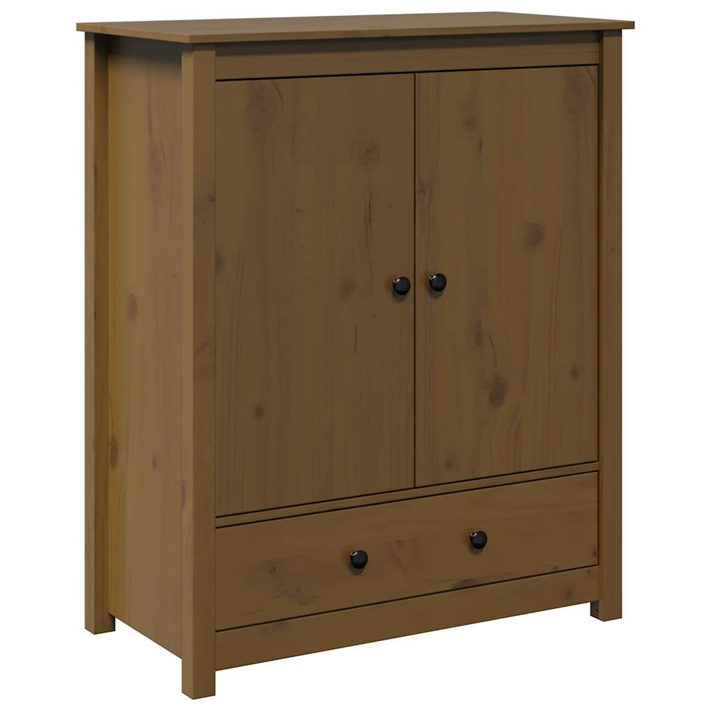 Thumbnail - vidaXL Highboard Honigbraun 83x41,5x100 cm Massivholz Kiefer