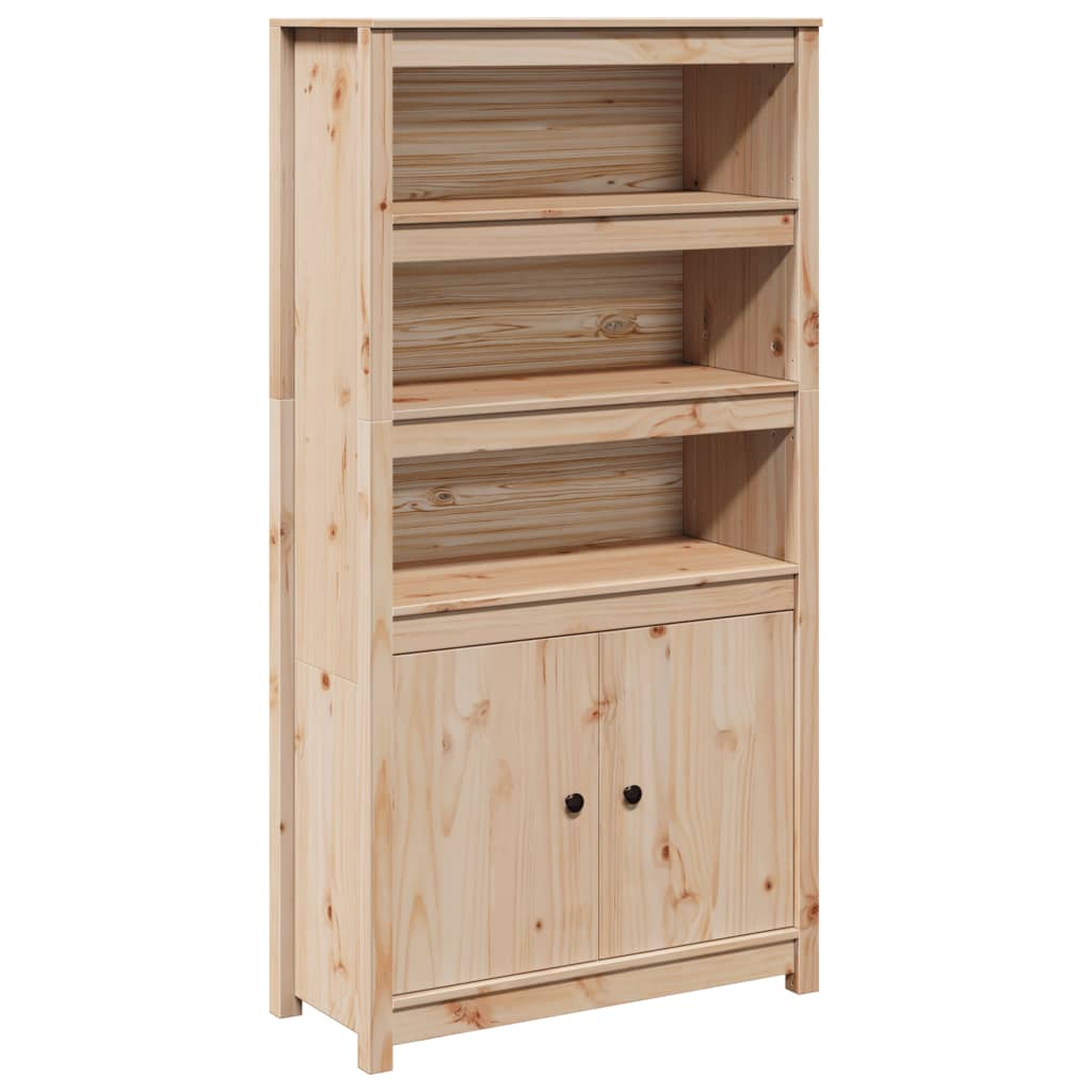 vidaXL Skříň highboard 80 x 35 x 154 cm masivní borové dřevo