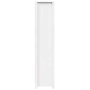 Skříň highboard bílá 80 x 35 x 154 cm masivní borové dřevo - obrázek 7