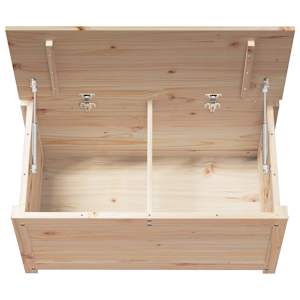 Úložný box 80 x 40 x 45,5 cm masivní borové dřevo - obrázek 8