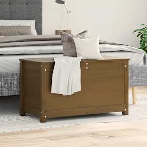 vidaXL &Uacute;ložn&yacute; box medově hněd&yacute; 80x40x45,5 cm masivn&iacute; borovice