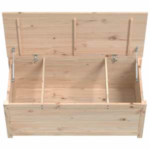 Úložný box 110x50x45,5 cm masivní borové dřevo - obrázek 8
