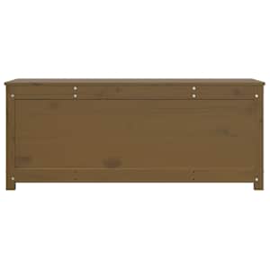 Úložný box medově hnědý 110 x 50 x 45,5 cm masivní borovice - obrázek 5
