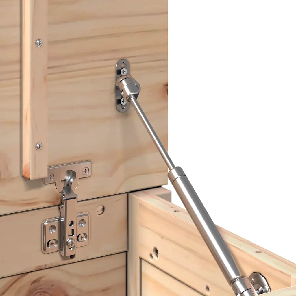 Contenitore Portaoggetti 60x32x45,5 Cm Legno Massello Pino VidaXL 21 width=274