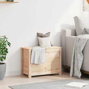 Úložný box 60x32x45,5 cm masivní borové dřevo - obrázek 3